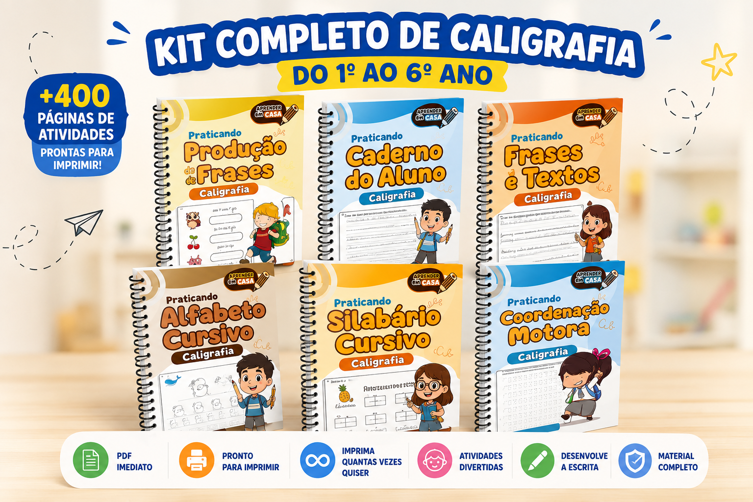 Livros de Caligrafia